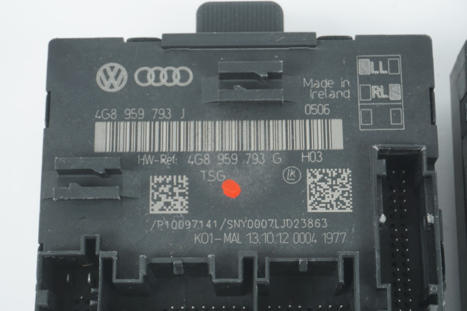 2012 - 2018 AUDI A7 DOOR CONTROL MODULE FRONT & REAR SET OF 4 OEM