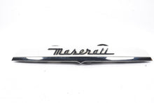 2014 - 2019 Maserati Ghibli Rear Trunk Lid Trim Molding w/ Camera OEM