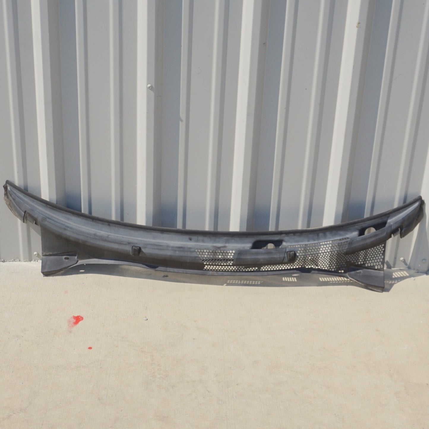 2012-2017 FIAT 500 Front Windshield Cowl Trim Cover Vent Panel Top Complete OEM 