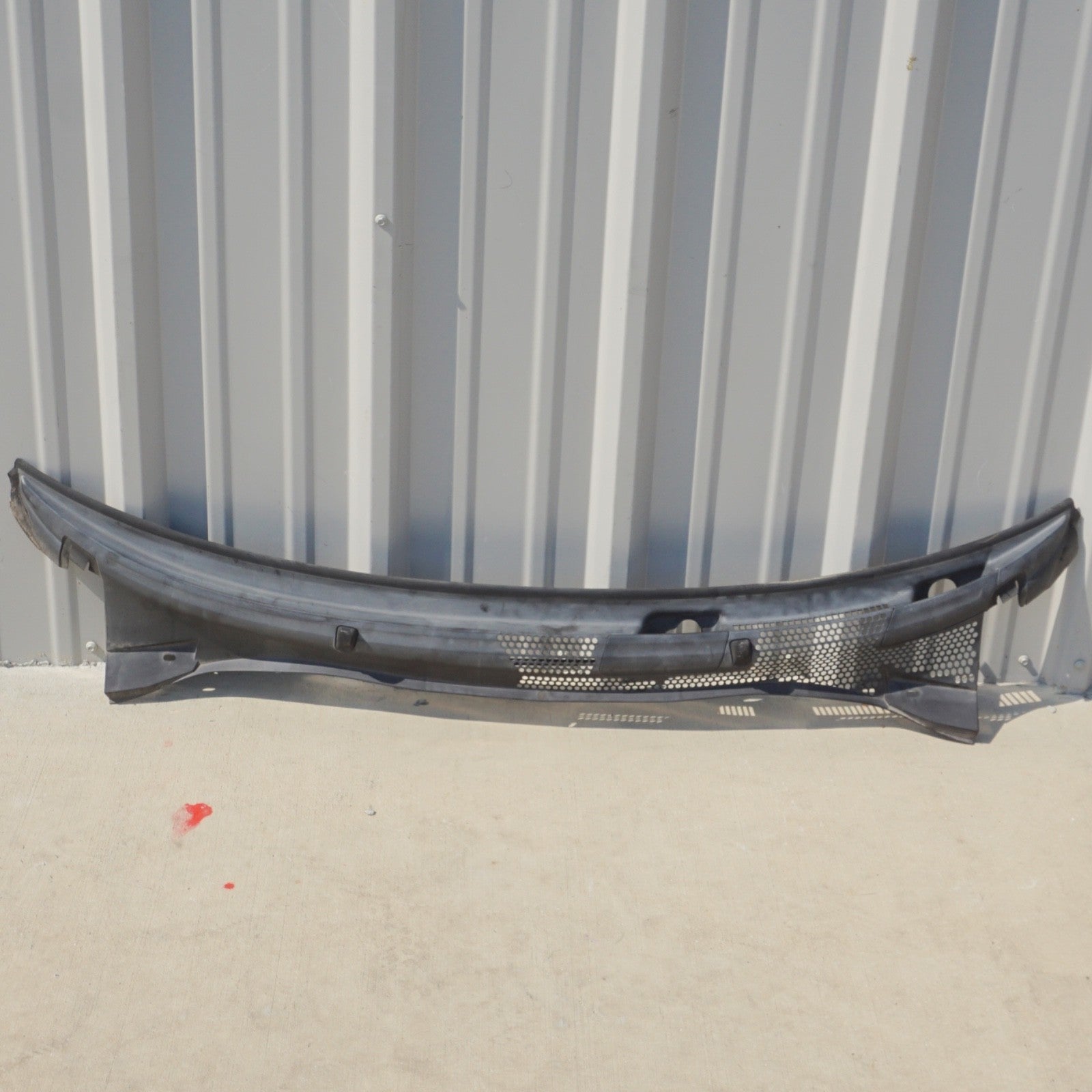 2012-2017 FIAT 500 Front Windshield Cowl Trim Cover Vent Panel Top Complete OEM 