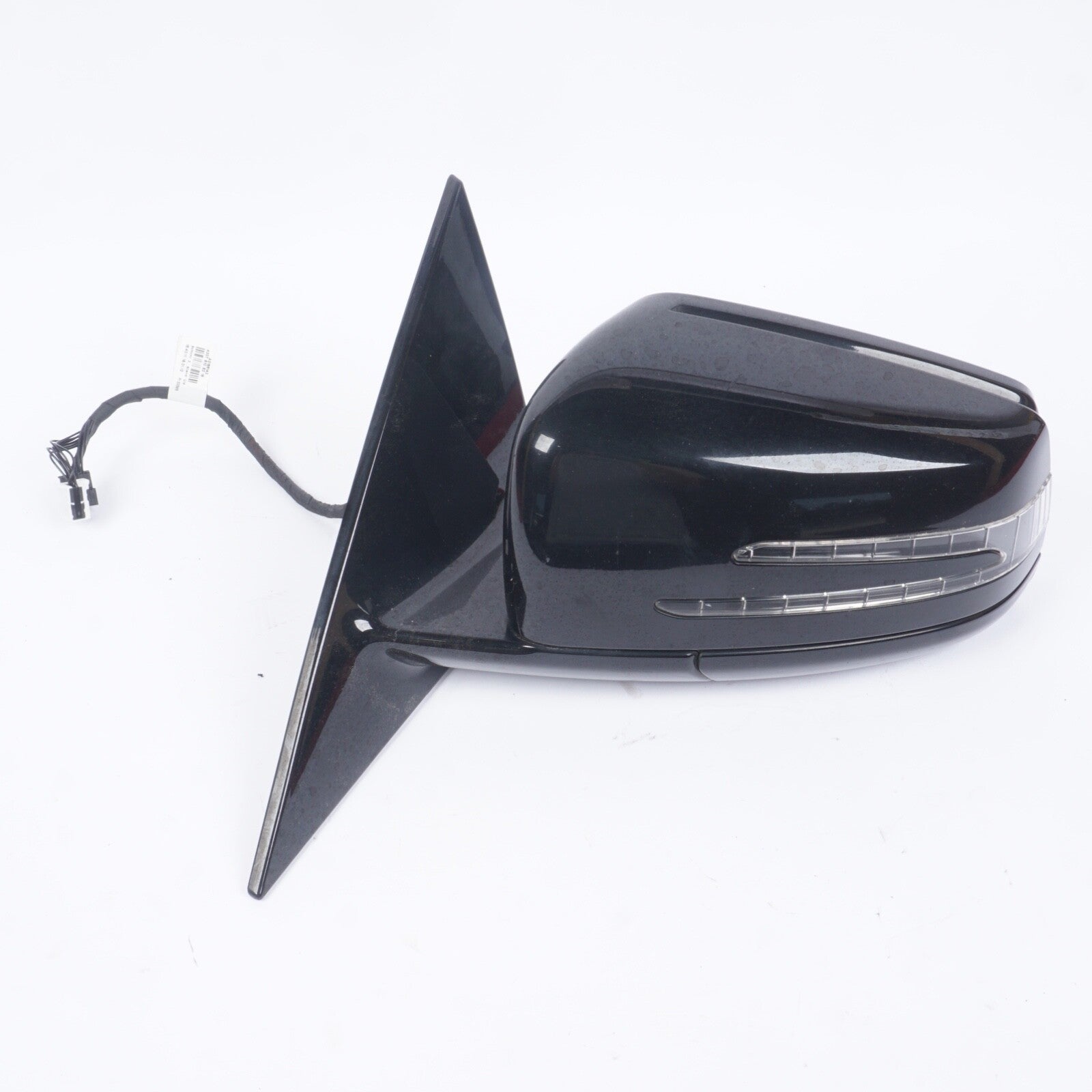 10-17 Mercedes W207 E350 E400 E550 Front Left Side Mirror Door Rear View Black