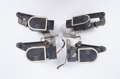 2009 - 2015 BMW 750I FRONT REAR LEFT RIGHT SIDE HEIGHT LEVER SENSOR OEM SET OF 4