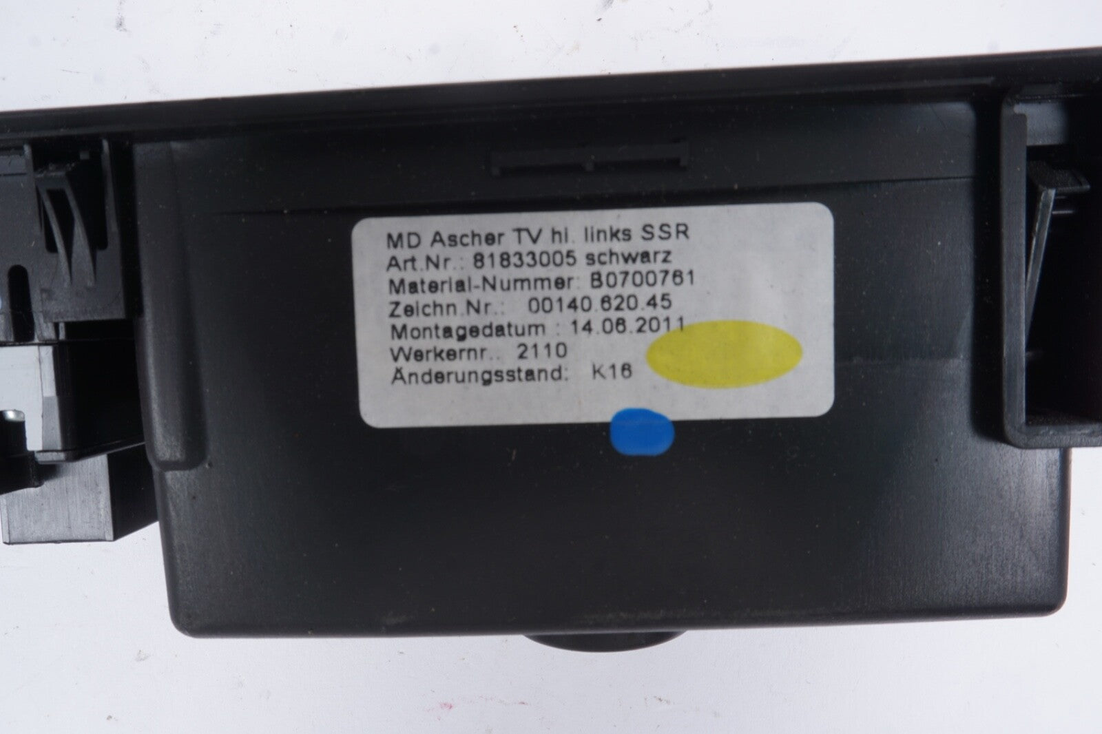 2008 09 - 2014 BMW 750Li F02 Rear Right Passenger Door Window Switch 9204862 OEM