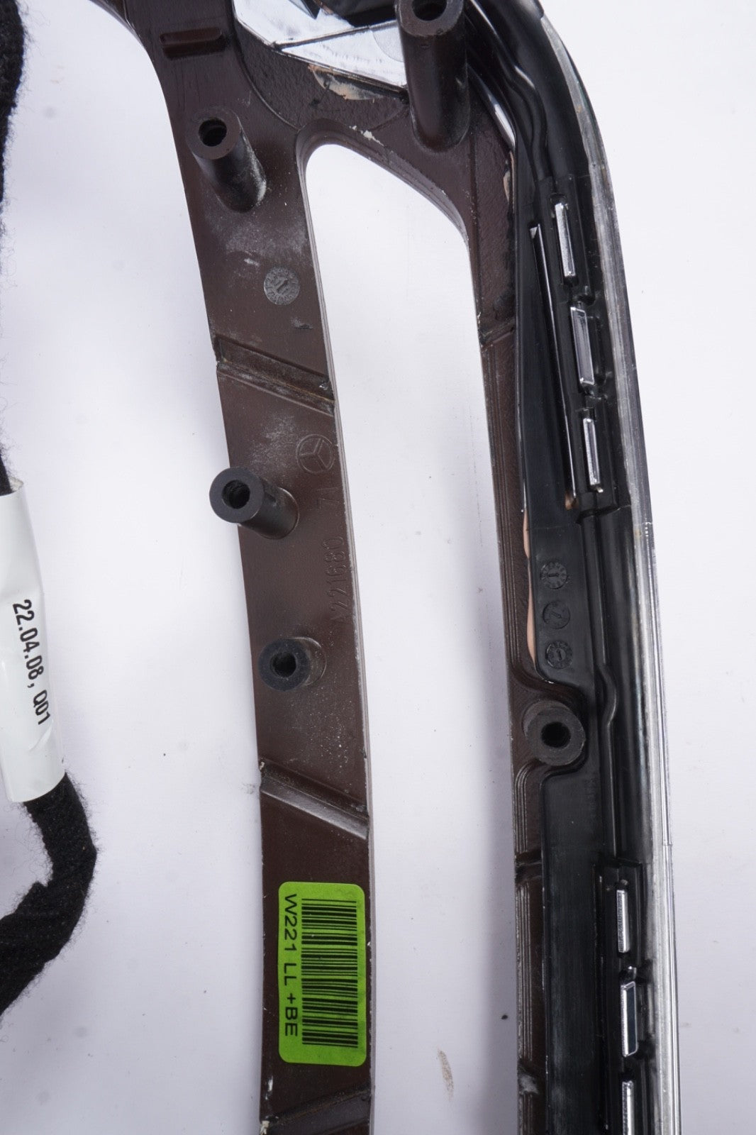 10-13 Mercedes W221 S400 Center Dashboard Dash Trim Molding Wood 2216803493 OEM