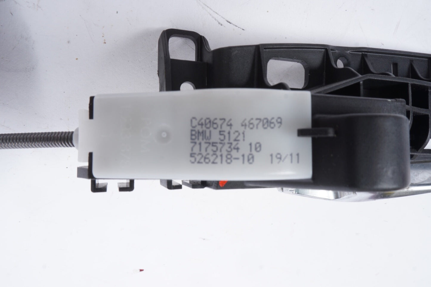 2009-2015 BMW F01 F02 F03 F04 7 FRONT RIGHT PASSENGER DOOR HANDLE W CABLE OEM