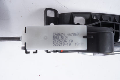 2009-2015 BMW F01 F02 F03 F04 7 FRONT RIGHT PASSENGER DOOR HANDLE W CABLE OEM
