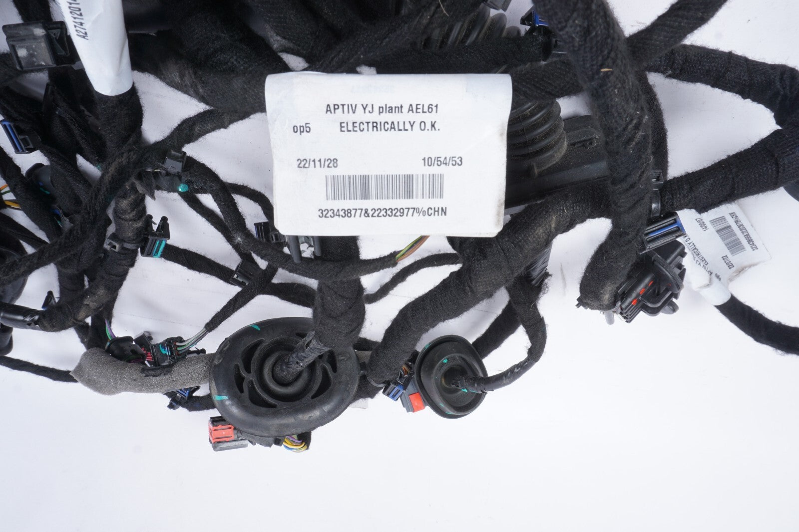 2021-2024 Polestar 2 Door Wire Harness Front & Rear Set Of 4 OEM