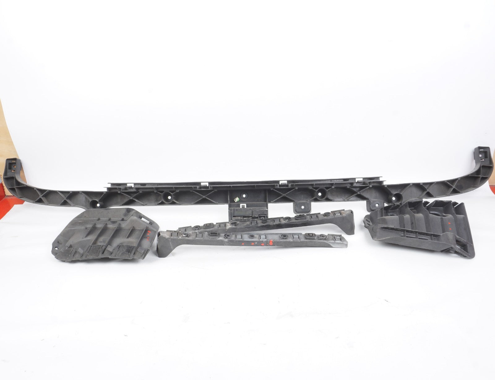 2014 - 2017 Maserati Ghibli Rear Bumper Support Mount Bracket Set OEM