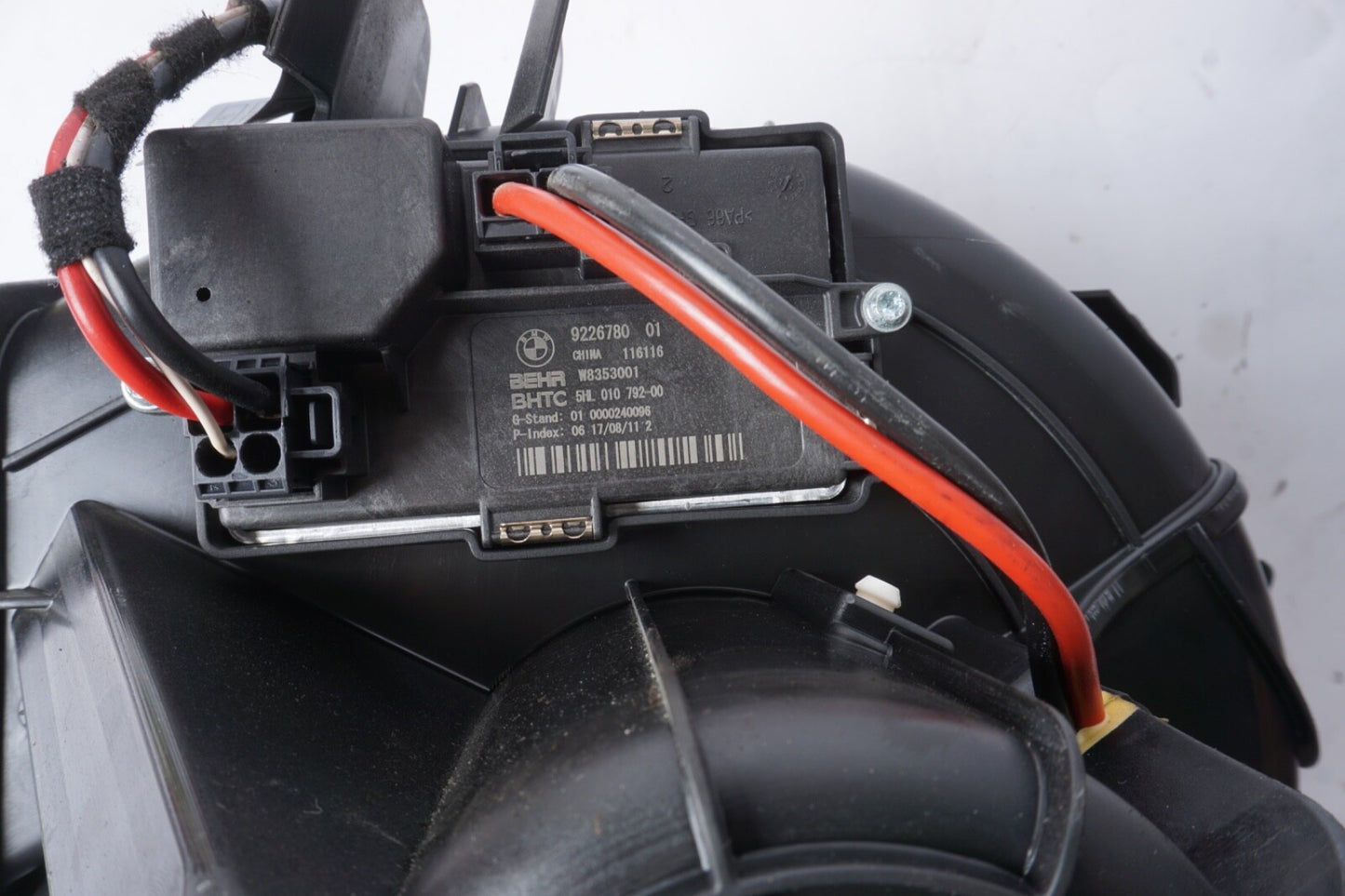 2009-2015 BMW 750 740 650 AIR CONDITIONING HEATER BLOWER MOTOR FAN ASSEMBLY OEM