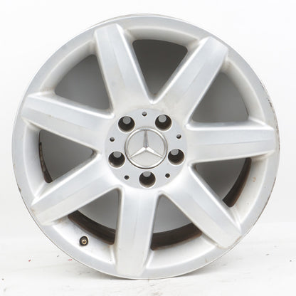 2003 - 2006 Mercedes-Benz R230 Sl500 Sl600 Wheel Rim Silver 17" OEM