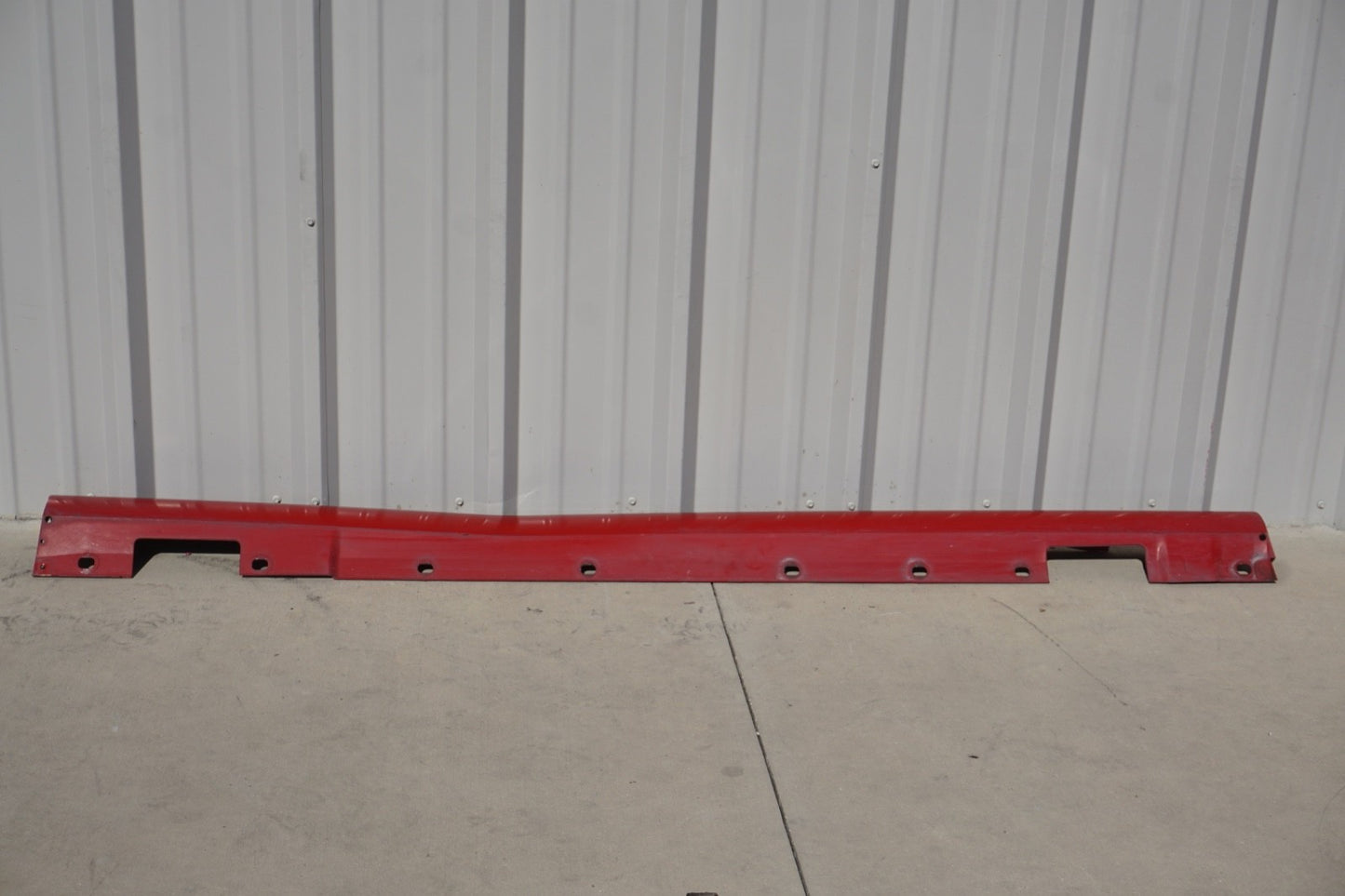 2008 - 2014 Mercedes C250 C300 AMG Sport Sedan Right Side Skirt Rocker Panel Red