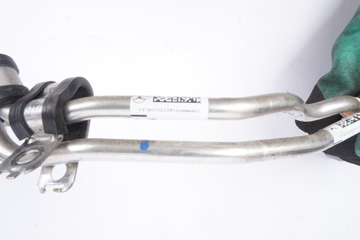 12 - 16 Mercedes W207 E350 Fuel Injection Rail Line w/ Injectors OEM