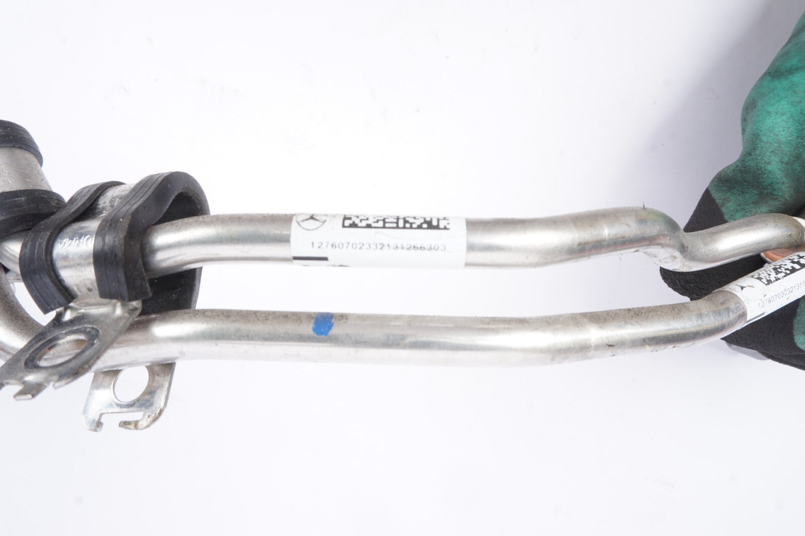 12 - 16 Mercedes W207 E350 Fuel Injection Rail Line w/ Injectors OEM