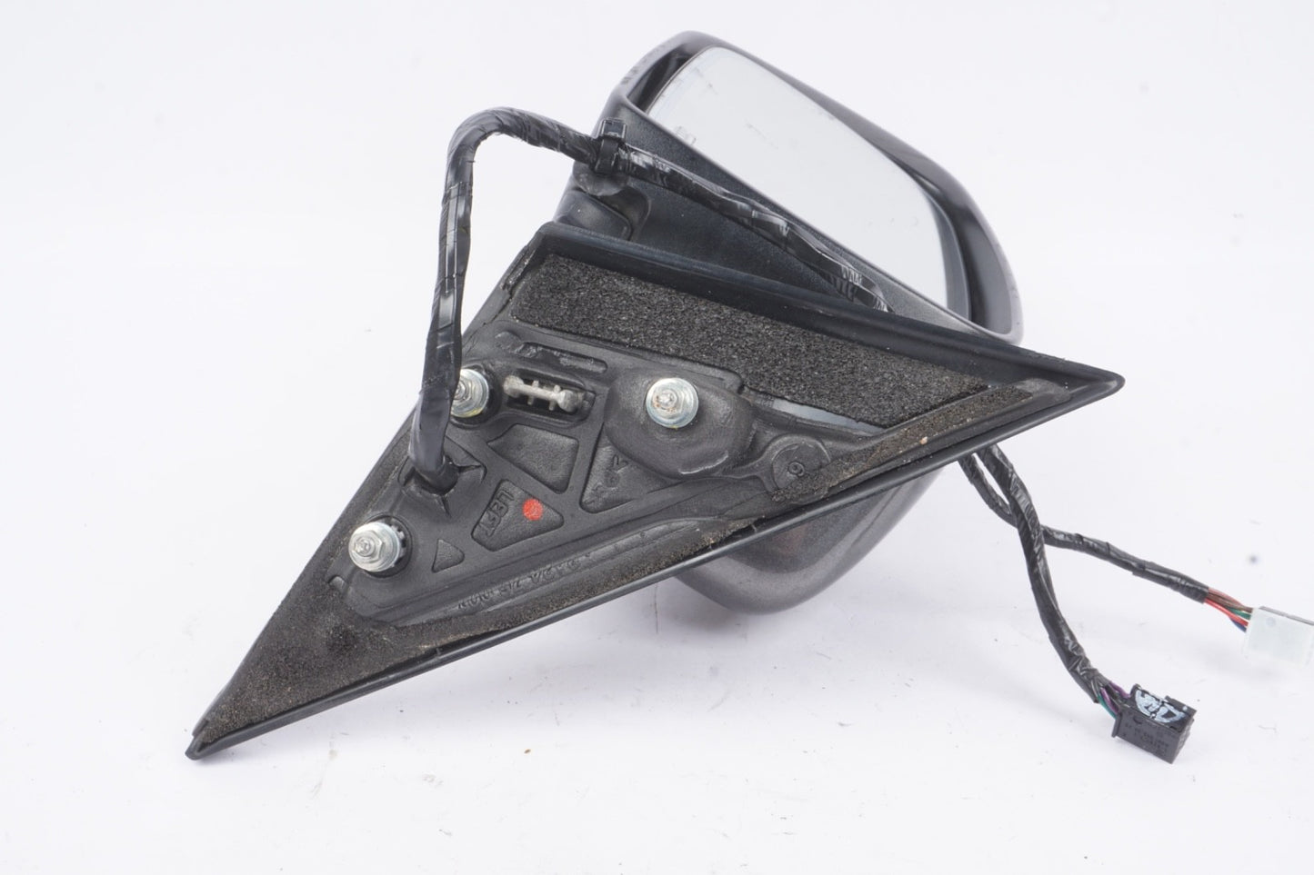 14-17 Maserati Ghibli Quattroporte Front Left Side Door Rear View Mirror Gray