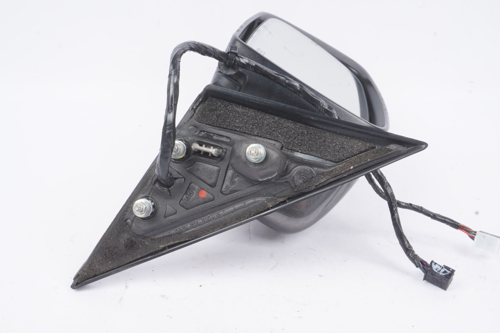 14-17 Maserati Ghibli Quattroporte Front Left Side Door Rear View Mirror Gray