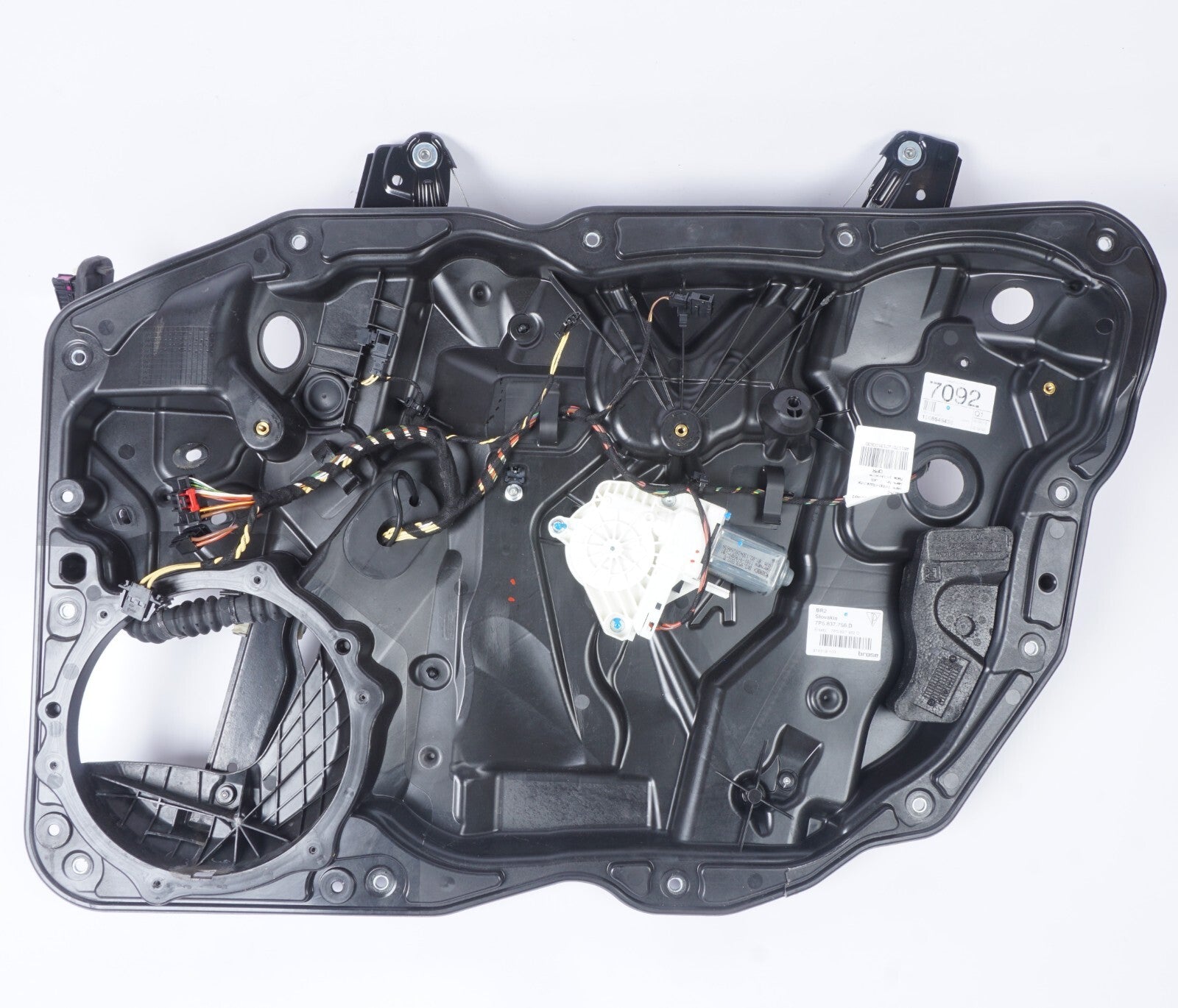 11-18 Porsche Cayenne Front Right Passenger Side Window Regulator & Motor OEM