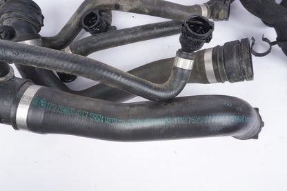 12-16 BMW F30 328i 428i 2.0L V4 Petrol Water Coolant Hose Pipe SET