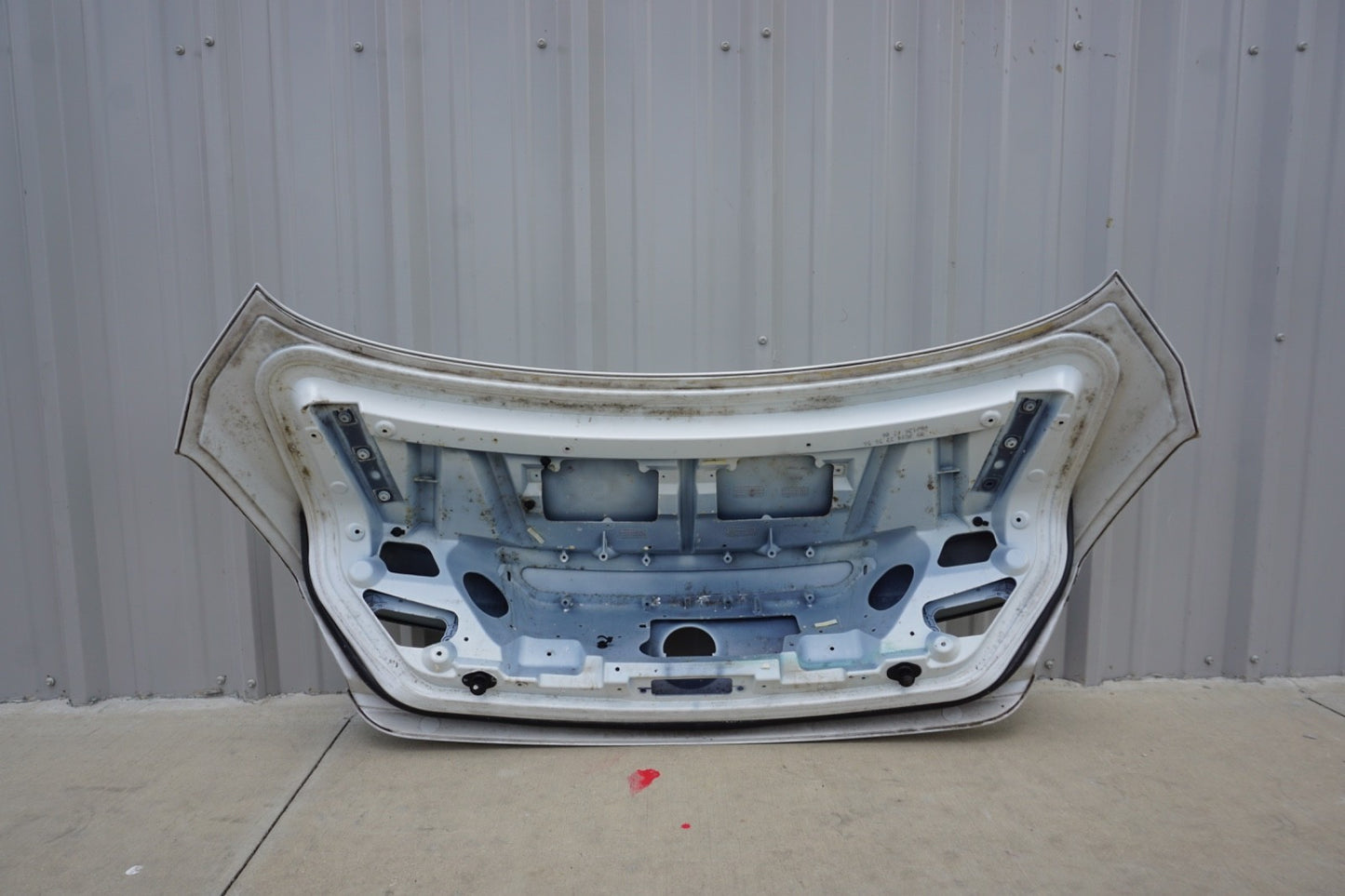 12-18 BMW F06 640I 650I M6 GRAN COUPE TRUNK LID TAIL GATE ALPINE WHITE