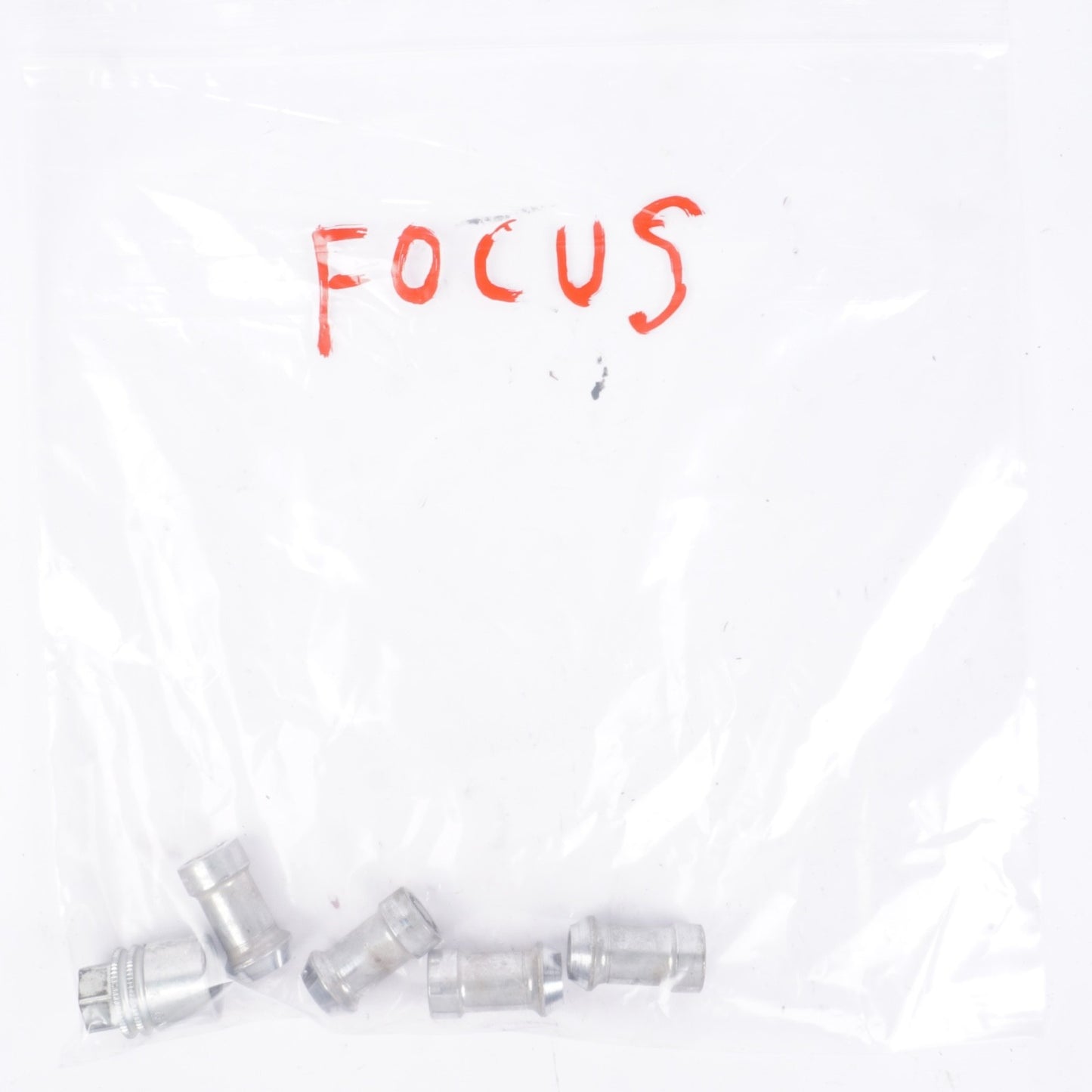 2012-2018 FORD FOCUS OEM WHEEL SECURE LUG NUT SET of 4 WITH KEY