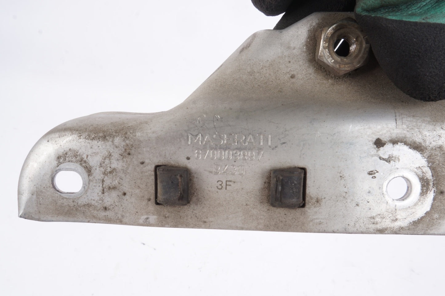 2014 - 2021 MASERATI GHIBLI 3.0L EXHAUST HANGER BRACKET OEM SET OF 5