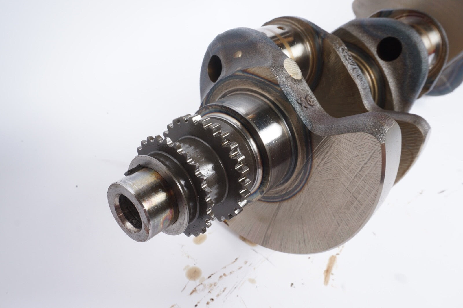 2012 MERCEDES S550 (W221) 4.6L 278.9 TWIN TURBO ENGINE - CRANKSHAFT CRANK SHAFT