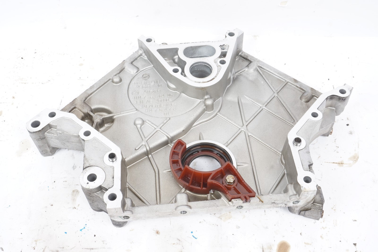 13 - 18 BMW 550I 650I 750I 4.4L N63 Engine Lower Timing Cover 11147553364 OEM