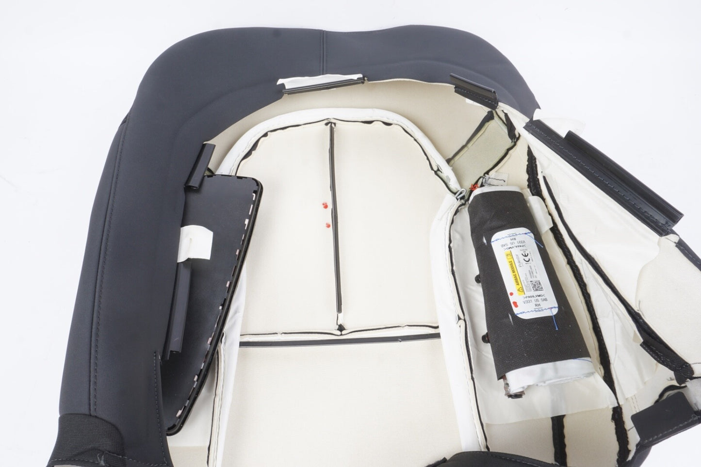 2021 - 2024 POLESTAR 2 FRONT RIGHT PASSENGER SIDE SEAT UPPER CUSHION BACKREST