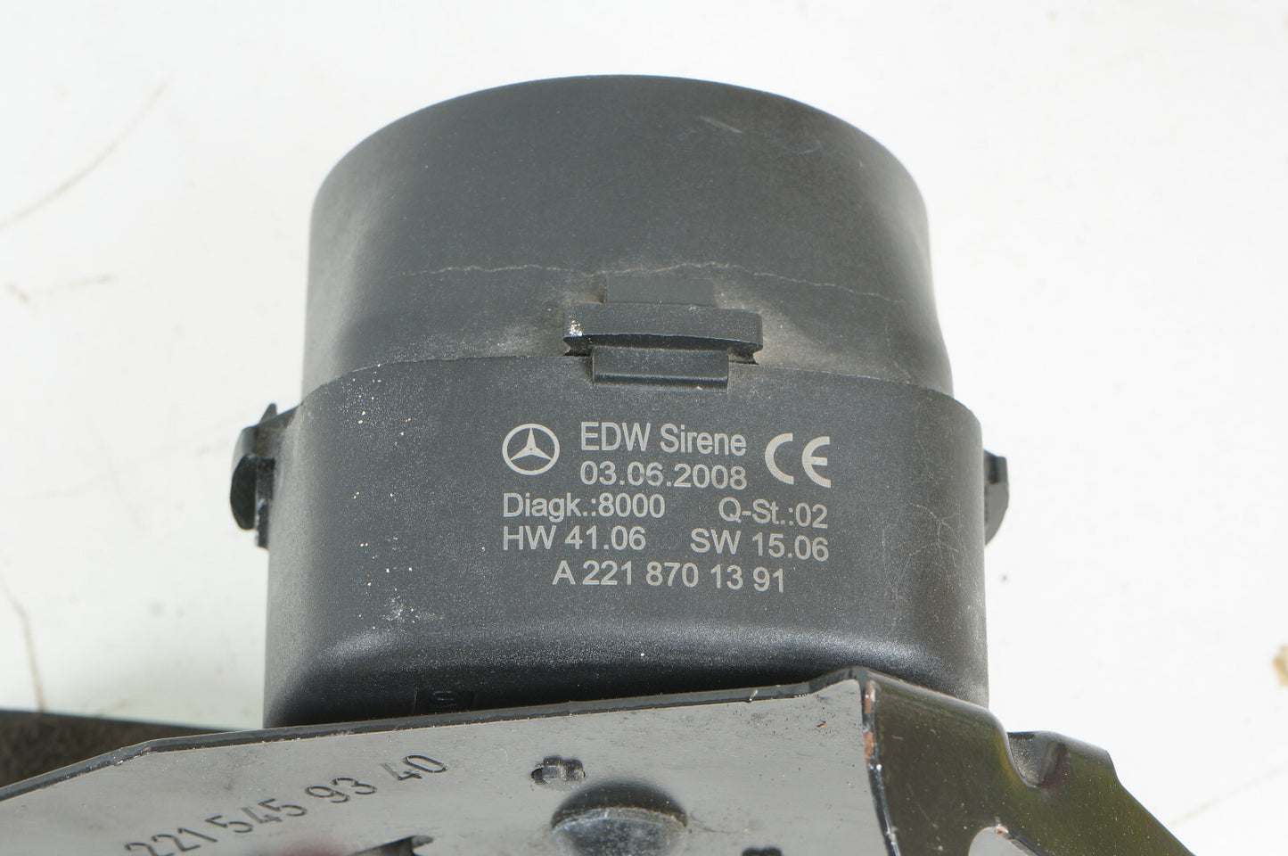 MERCEDES W216 W221 CL550 CL63 S63 S550 ANTI THEFT ALARM SPEAKER SIREN HORN OEM