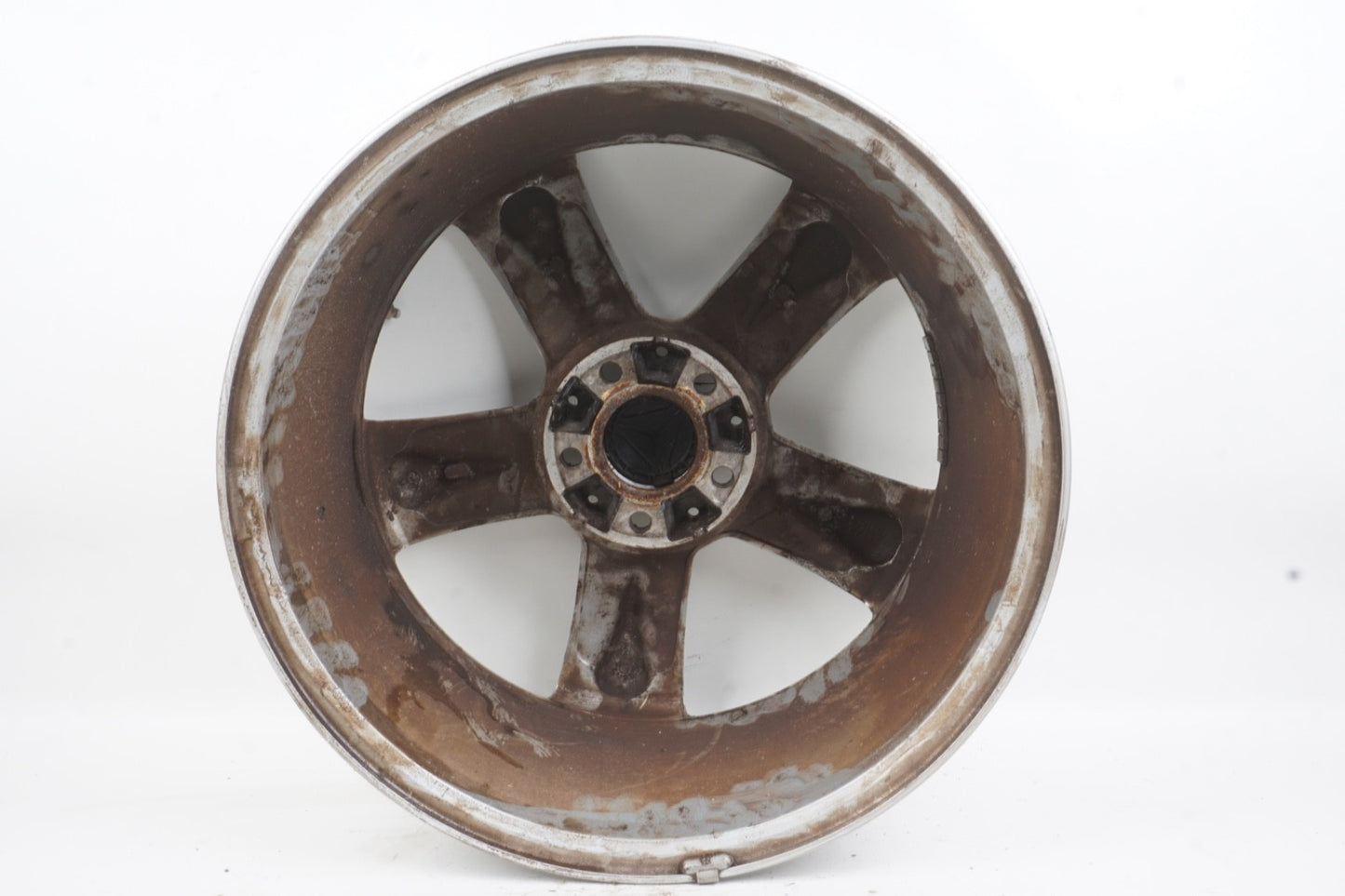 2010 - 2013 Mercedes W221 S550 8.5 x 18 18" 5 spoke wheel rim silver
