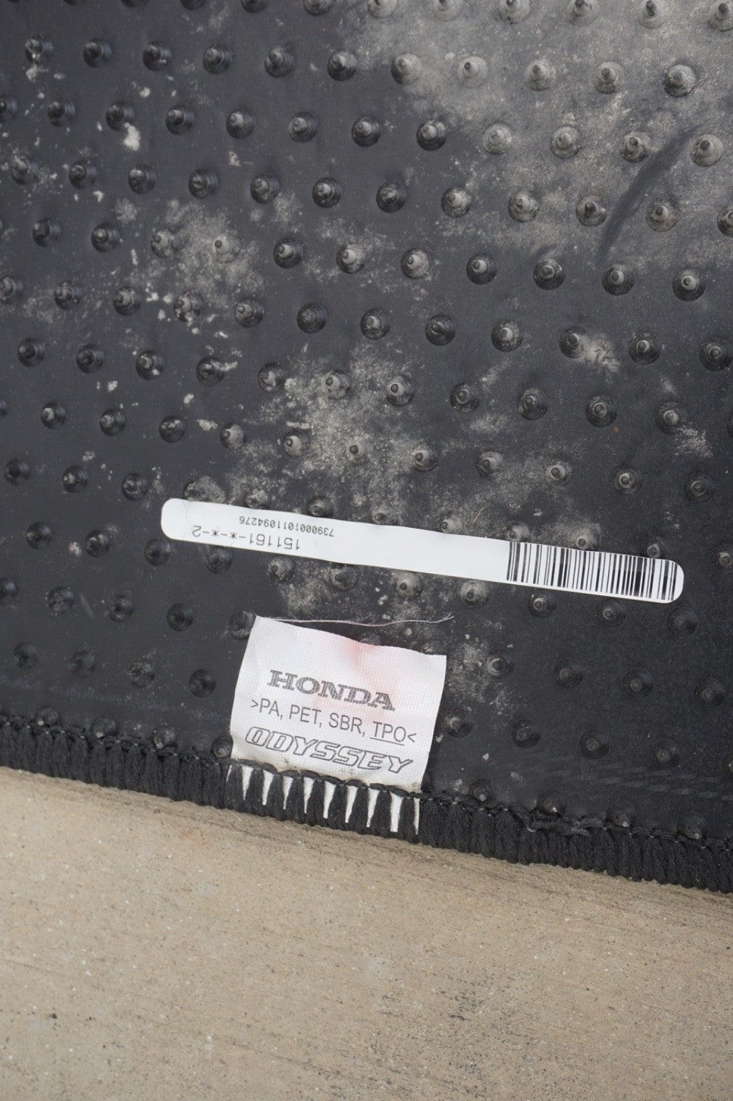 2018-24 Honda Odyssey Genuine OEM Black Carpet Floor Mats Set of 4