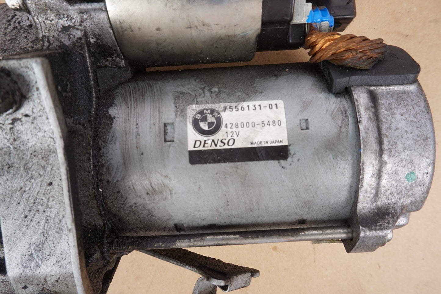 2012 - 2016 BMW 650i 550i 750i 4.4l Starter Motor 7556131 OEM