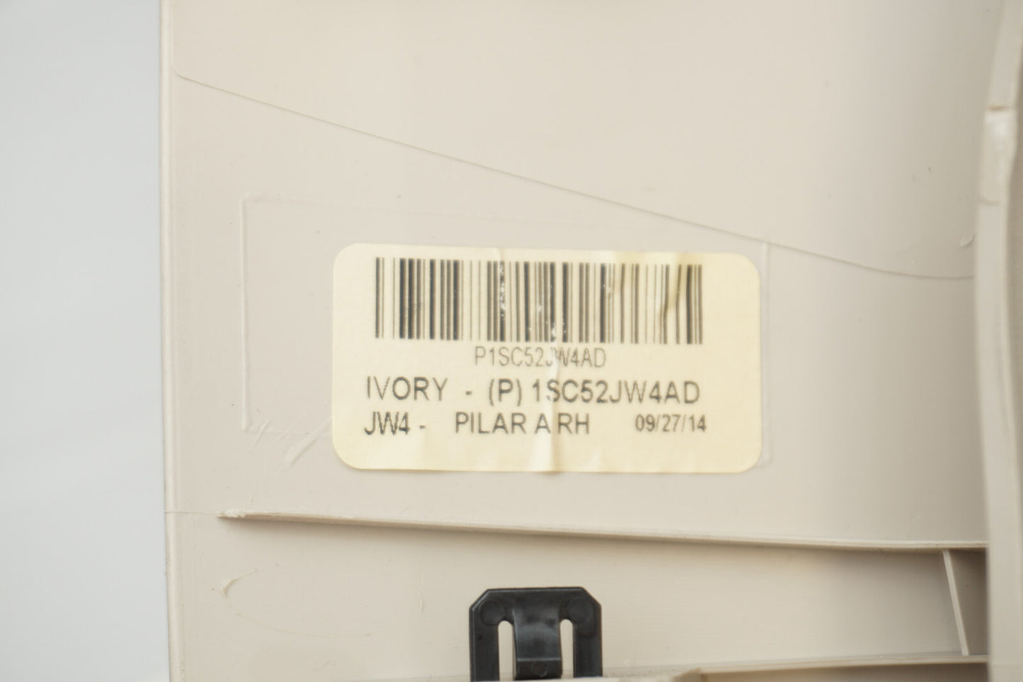 12 13 14 15 16 17 FIAT 500 FRONT RIGHT PASS A PILLAR TRIM COVER 1SC52JW4AD OEM