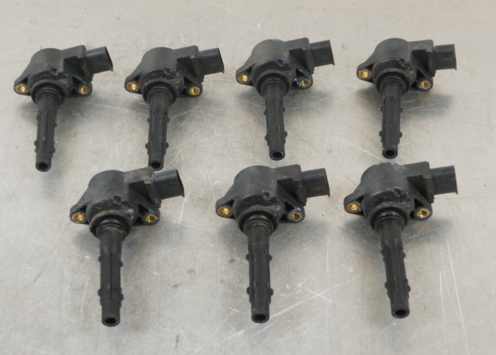 2007 - 2011 MERCEDES S550 CL550 Ignition Coil Spark Plug 7x A0001502780 OEM