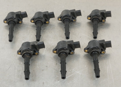 2007 - 2011 MERCEDES S550 CL550 Ignition Coil Spark Plug 7x A0001502780 OEM