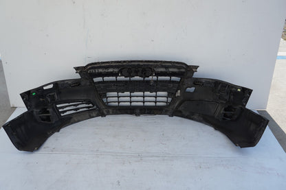 2011 - 2014 AUDI A8 A8L FRONT FBUMPER COVER W/ GRILLE   OEM