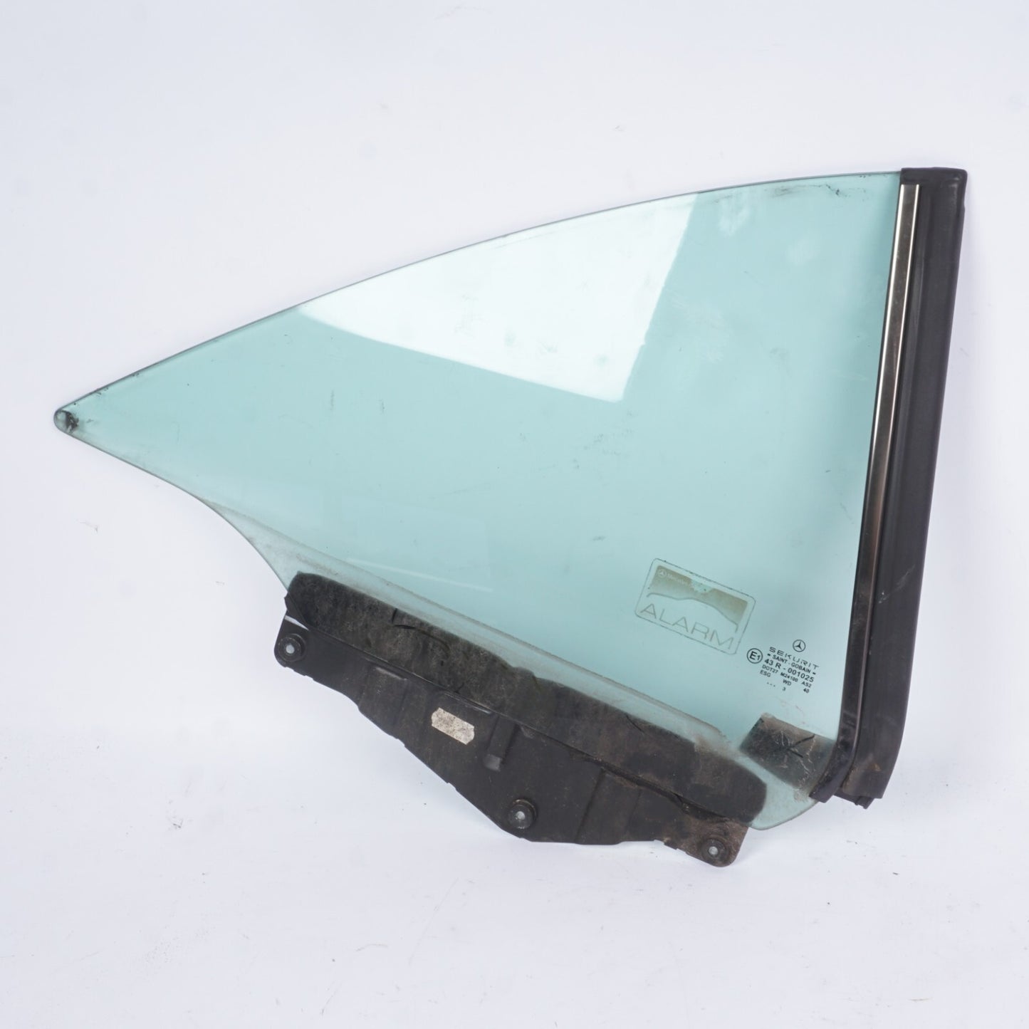 11-17 Mercedes W207 E350 Convertible Rear Right Pass Quarter Window Glass OEM