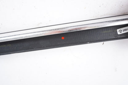 11-17 AUDI A8L FRONT LEFT DRIVER SIDE DOOR WINDOW BELT MOLDING CHROME OEM