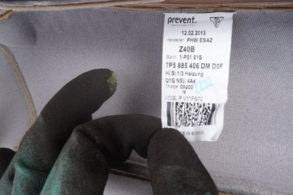 11 - 18 Porsche Cayenne 958 Rear Right Pass Side Lower Seat Cushion Cover  OEM