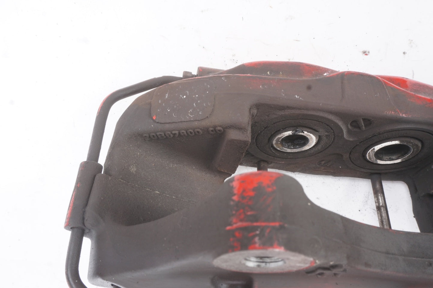 2014 - 2022 Maserati Ghibli M157 Rear Right Brake Caliper Red Brembo OEM