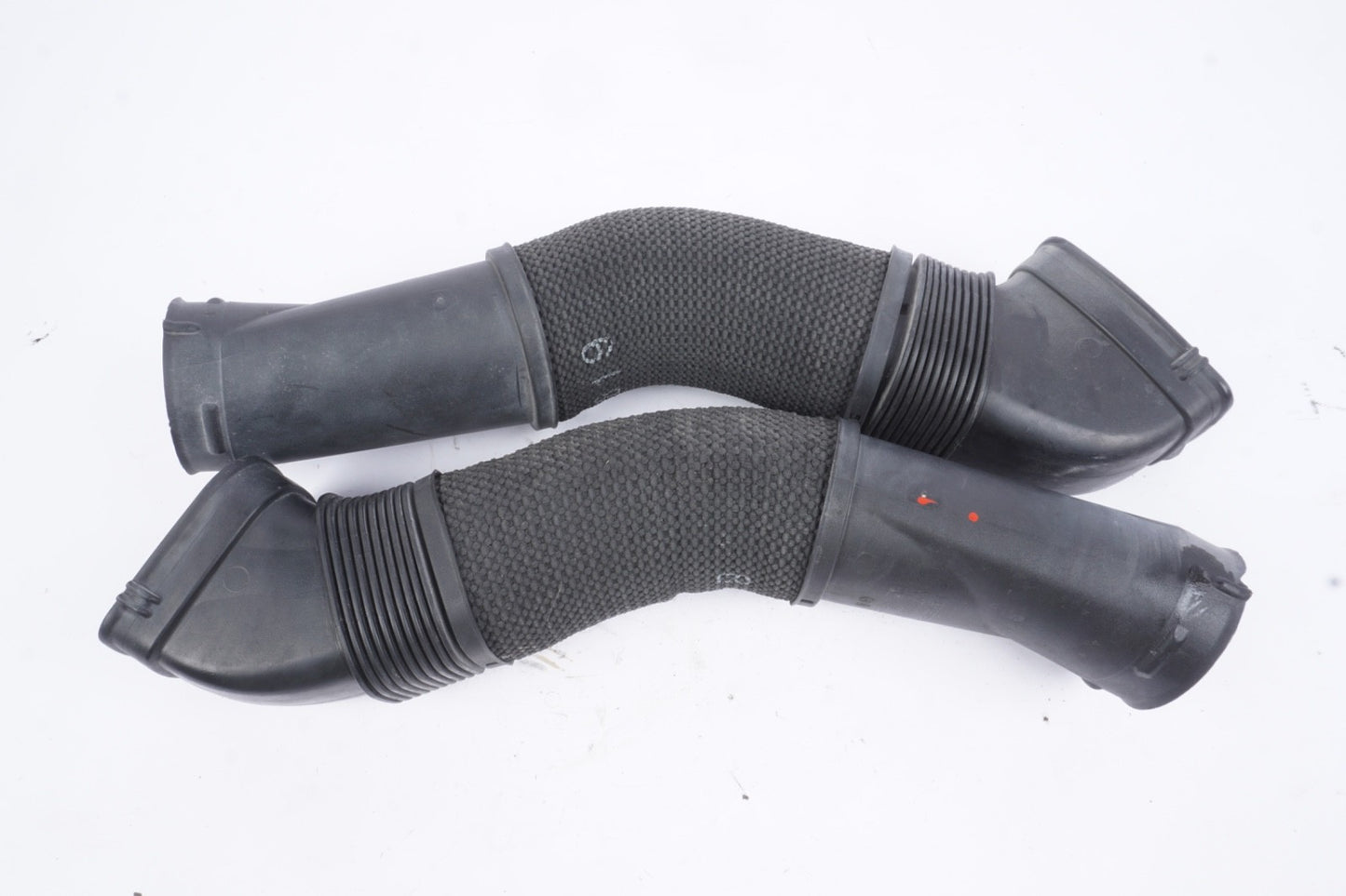 2012 - 13  W221 MERCEDES BENZ S550 AIR INTAKE HOSE DUCT LINE LEFT AND RIGHT PAIR