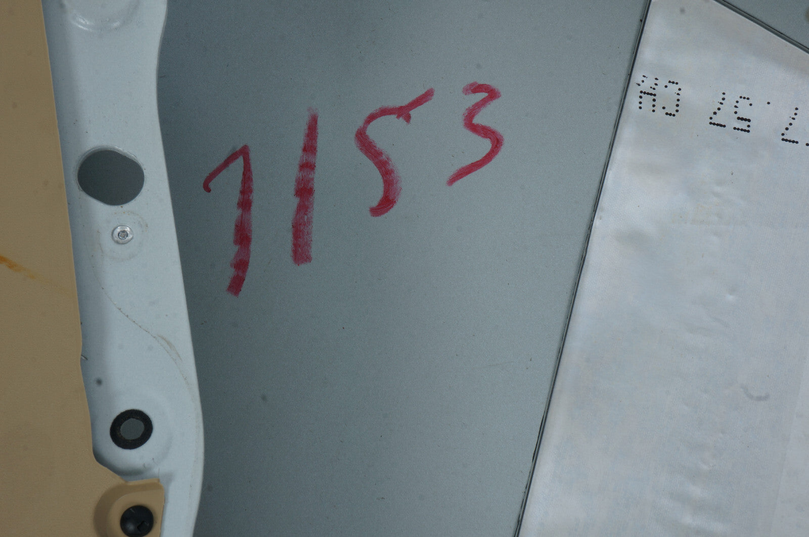 07 - 13 MERCEDES-BENZ S550 W221 REAR LEFT DRIVER SIDE DOOR SHELL OEM