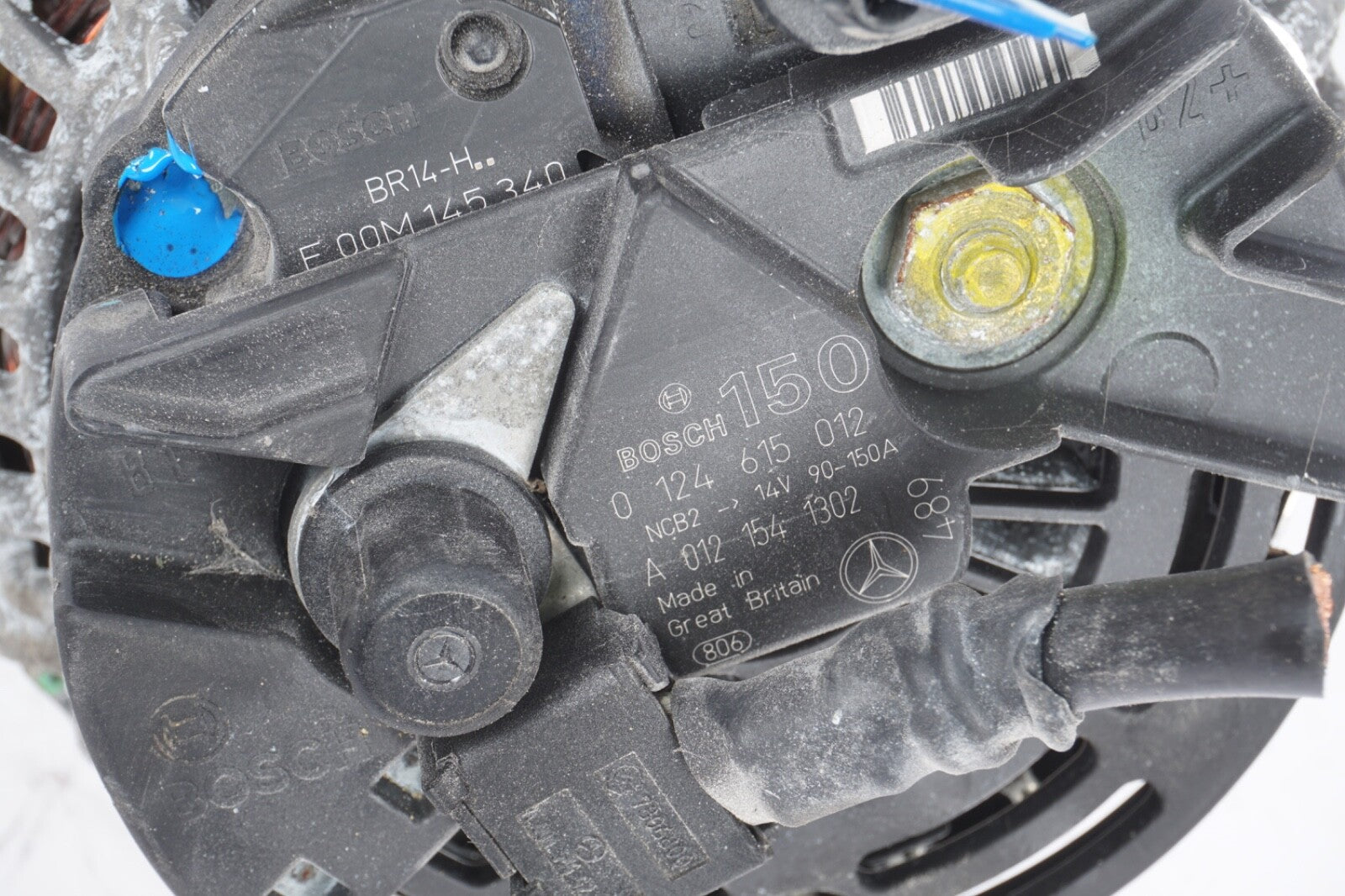 03-06 Mercedes R230 SL500 CLK500 CLK55 AMG Generator Alternator 0121541302 OEM