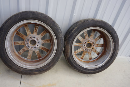 2014 BMW F10 F13 650I Front Rear Wheel Rim 8JX18 ET:30 Style Star Spoke SET