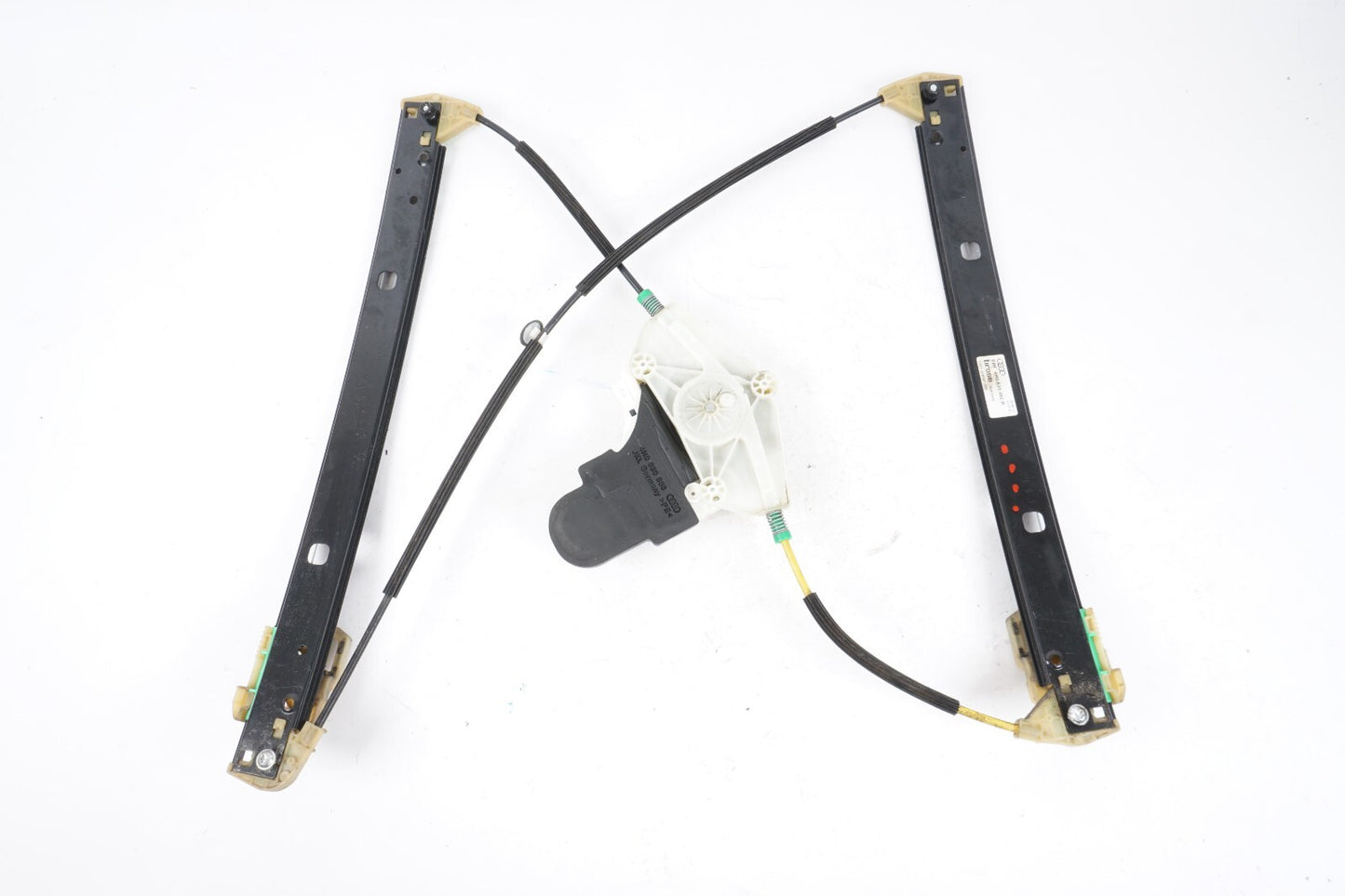 11-17 AUDI A8L REAR RIGHT PASSENGER SIDE WINDOW REGULATOR & MOTOR OEM