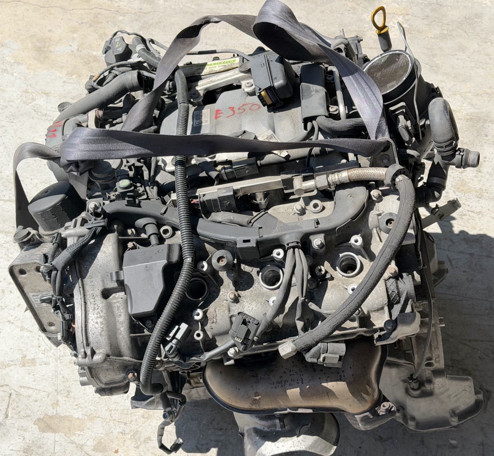 2011-2012 Mercedes W212 E350 3.5L AWD Engine Motor OEM TESTED 157,775 mi