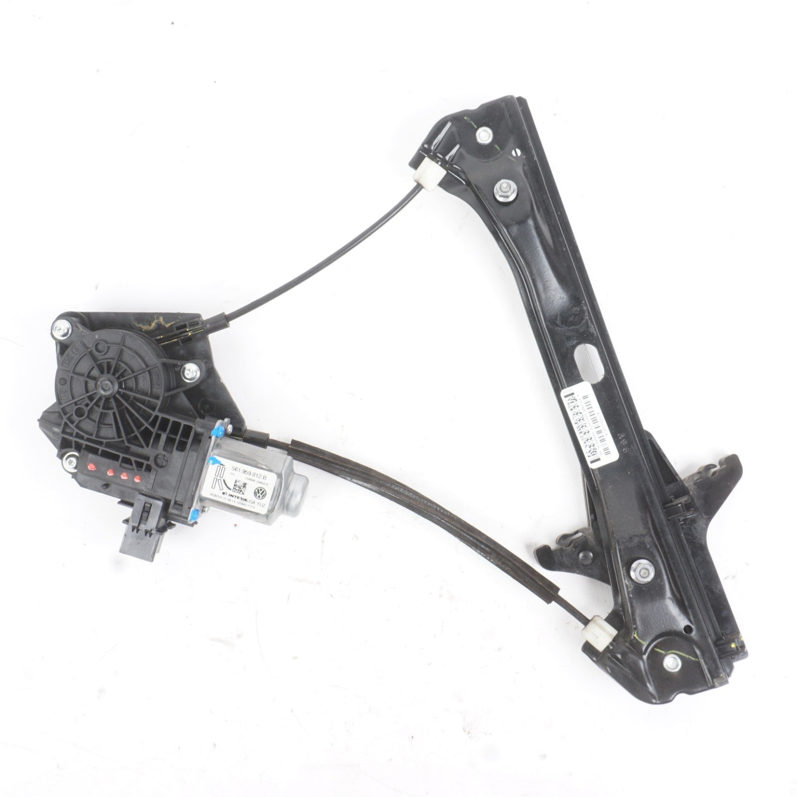12-22 Volkswagen Passat Rear Right Passenger Side Window Regulator & Motor OEM