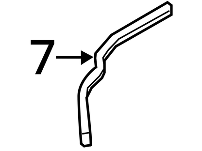 08-14 MERCEDES BENZ C300 C250 HOOD UNDERSIDE WEATHER STRIP SEALS SET OF 2 OEM