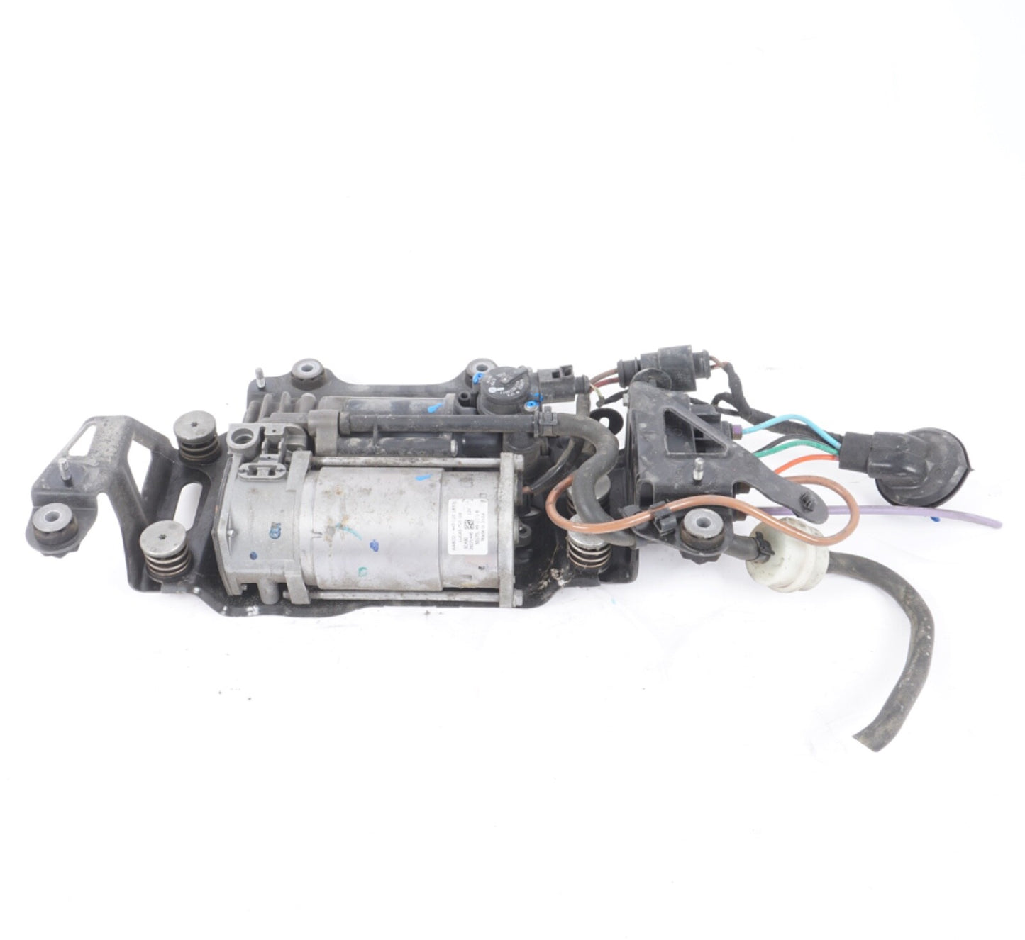 11-17 AUDI A8L A8 3.0L AIR SUSPENSION COMPRESSOR PUMP 4H0616005C  OEM