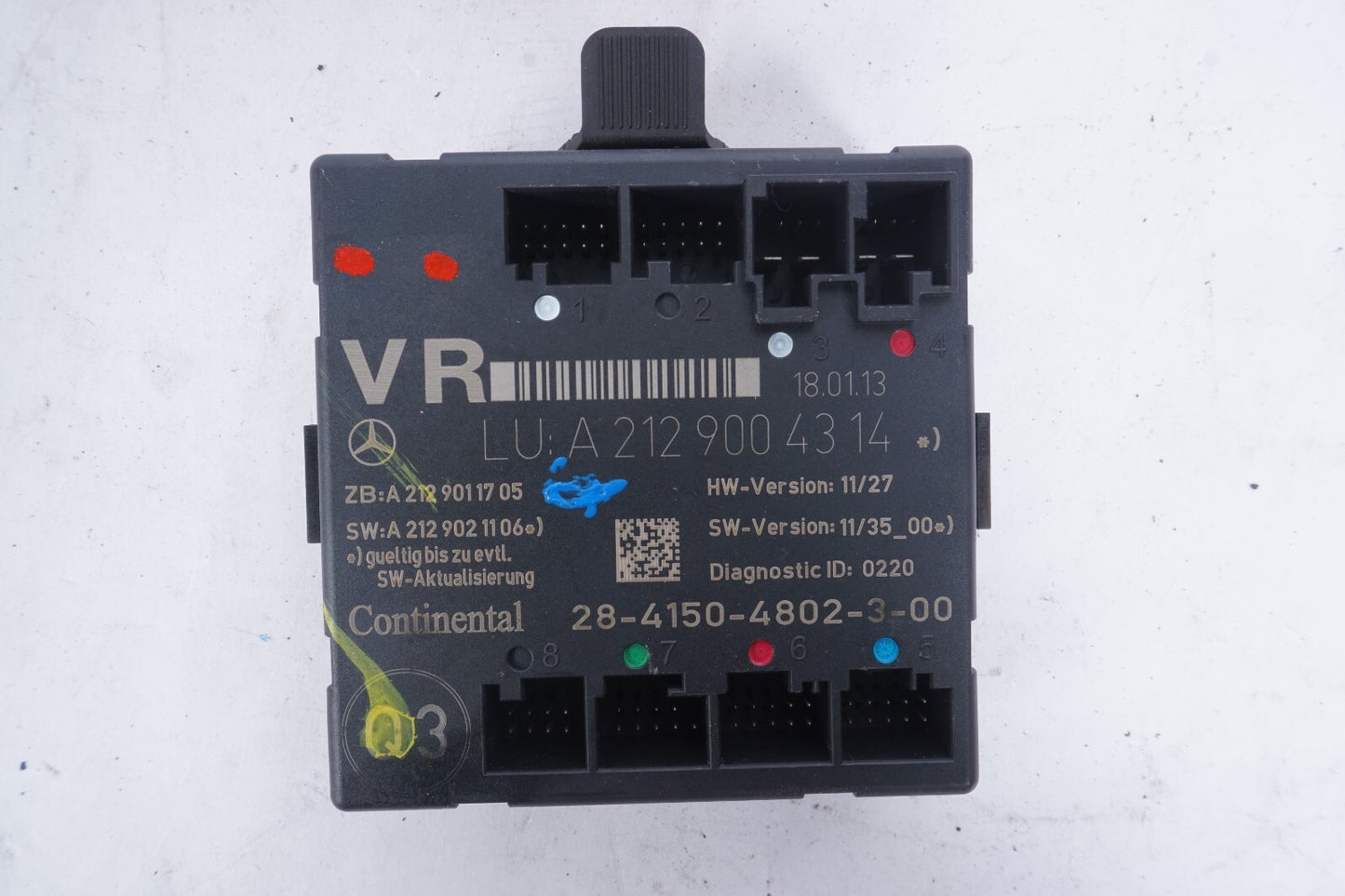 08-14 Mercedes W204 C250 C300 C350 Front Left & Right Door Control Module OEM