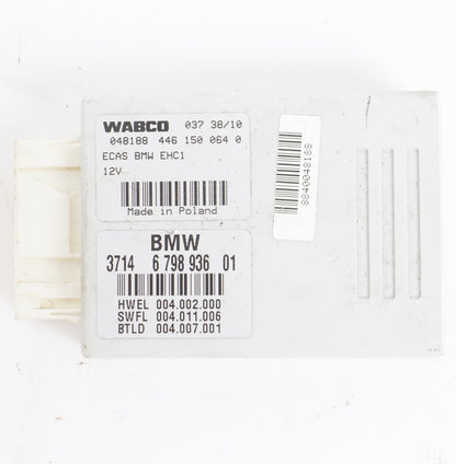 2010 - 2013 BMW 550I GT F07 AIR SUSPENSION CONTROL MODULE ECU 6798936 OEM